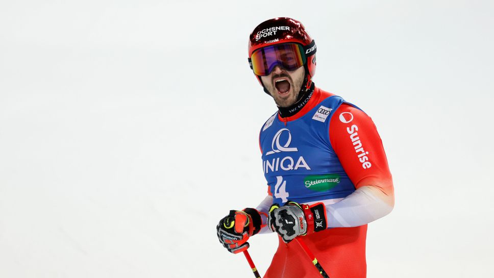 Швейцарецът Лоик Меяр спечели нощния гигантски слалом в австрийския зимен