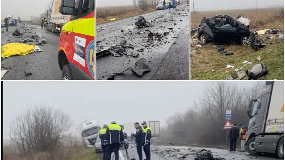 Изключително тежък пътен инцидент причини трагедия в Румъния съобщават колегите