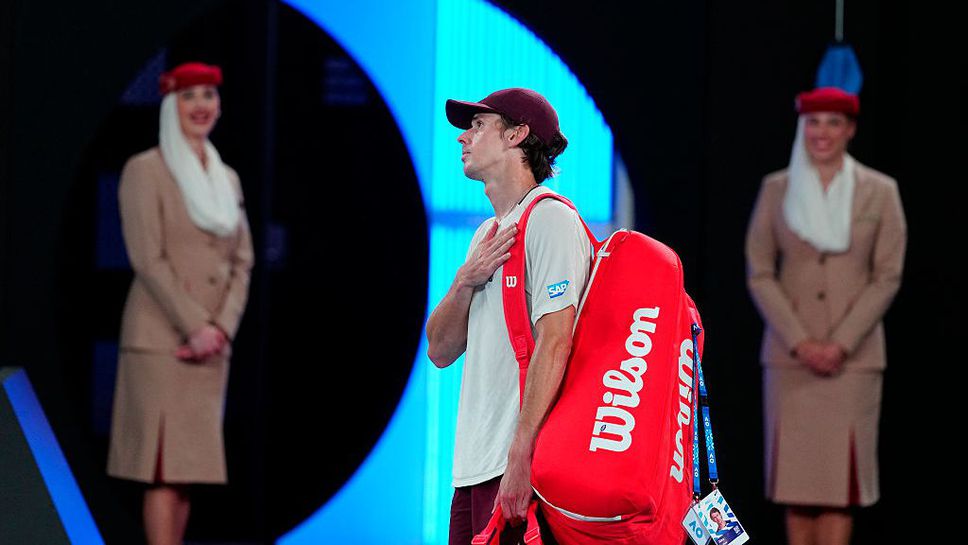 Най добрият австралийски тенисист в момента Алекс Де Минор заяви