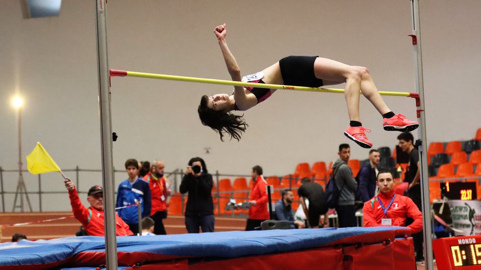 Ирен Саръбоюкова и Натали Костова поделиха титлата в скока на височина