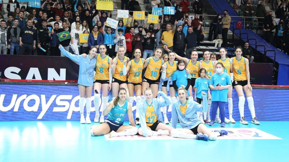 Супер Емилия Димитрова с 33 точки, ПТТ с нова победа в Турция 🏐