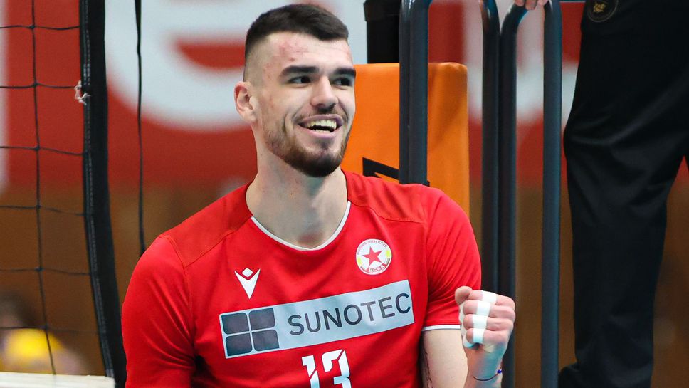 Димитър Димитров - MVP на редовния сезон в efbet Супер Волей