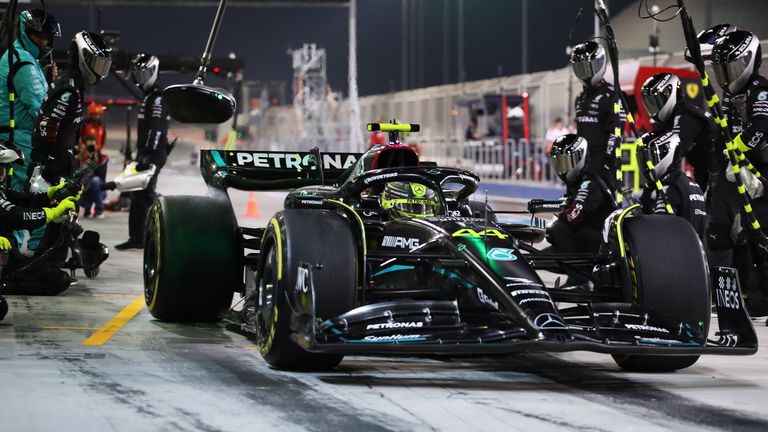 По време на предсезонния тест във Формула 1 миналата седмица