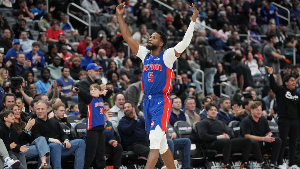 Детройт с най-дълга победна серия от 17 години в НБА