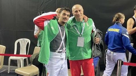 Рахим Рашайда шести на шпага на Европейското