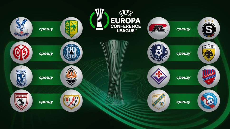 Кристъл Палас ще пътува до Кипър и може да срещне Фиорентина на 1/4-финалите