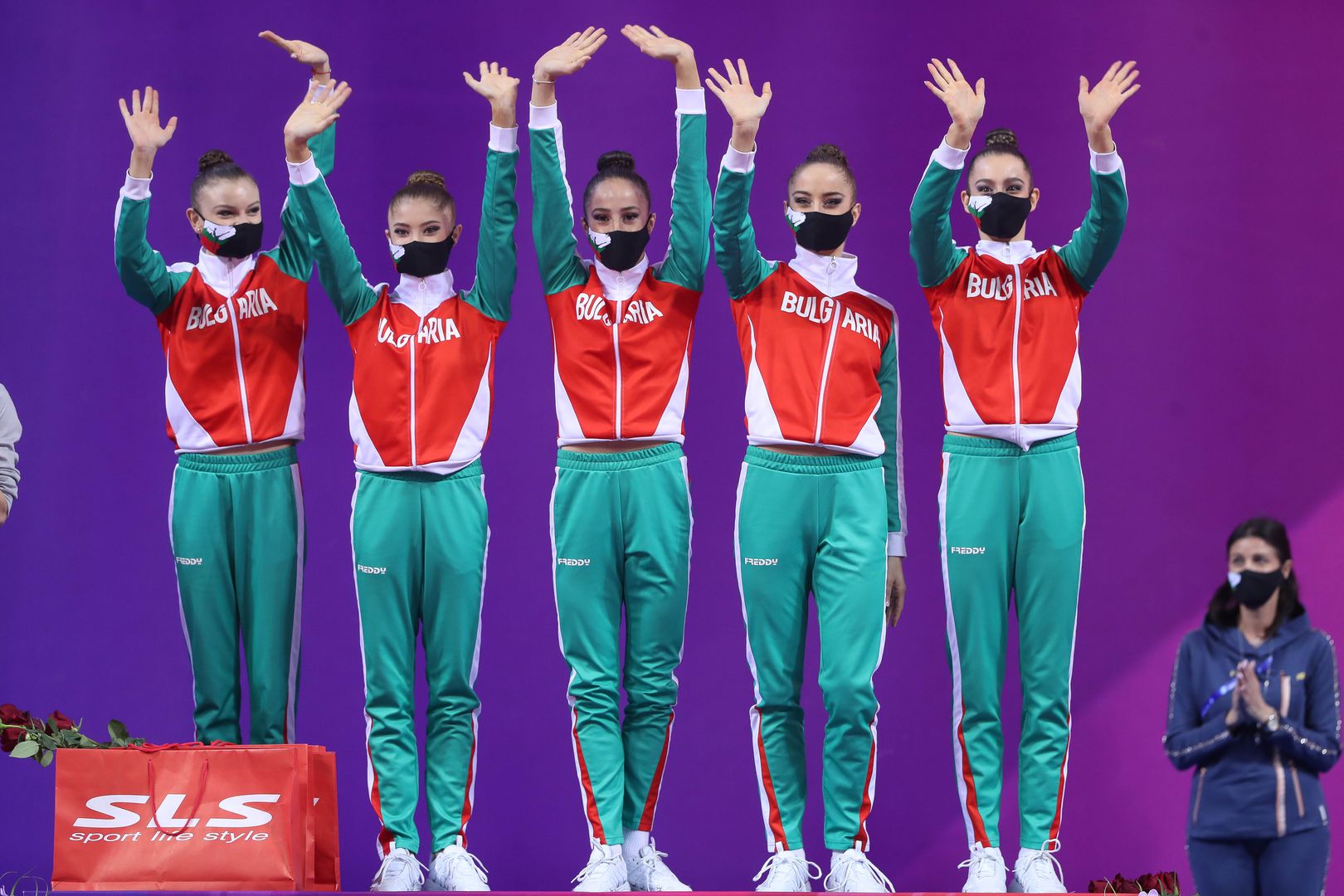 Световна купа по художествена гимнастика - награждаване в многобоя