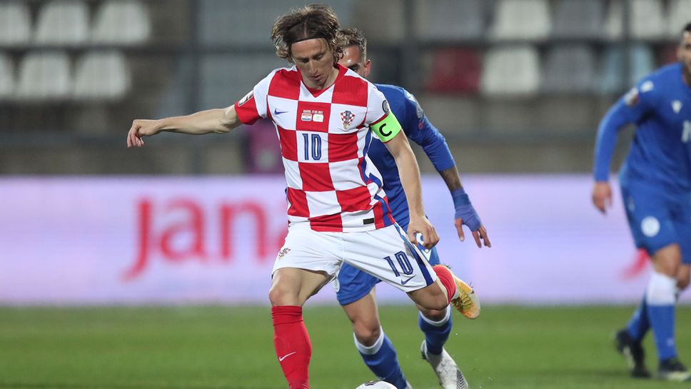 Хърватия наказа Кипър само с един гол в специален за Модрич мач