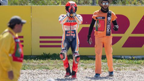  Марк Маркес пропуща стартовете на „ Херес ” 