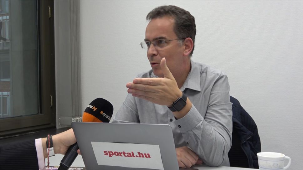 На гости на унгарския Sportal: Главният редактор посрещна българските си колеги и прогнозира мача на националите