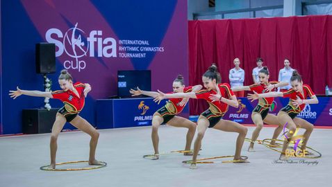 Ансамбълът на България за девойки триумфира в многобоя на "Купа София"