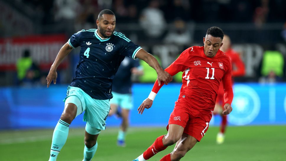 Швейцария 1:1 Германия, Йонатан Та изравни