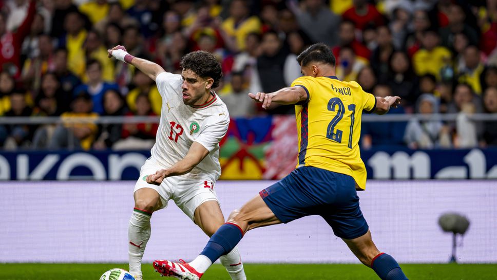 Късен гол спаси Мароко от загуба срещу Еквадор