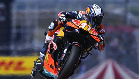 Акоста зададе темпото на старта на уикенда в Остин, Марк Маркес падна със 190 км/ч