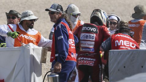 Дукати: Марк е добре след падането си