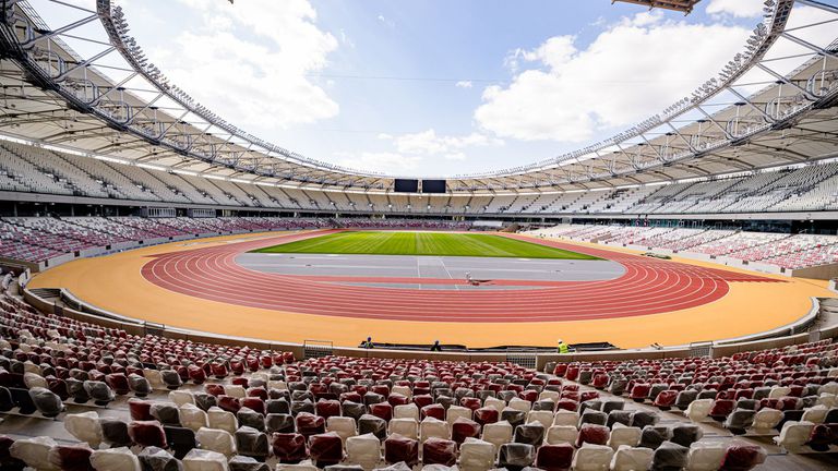 Стадионът за Световното първенство по лека атлетика на открито в