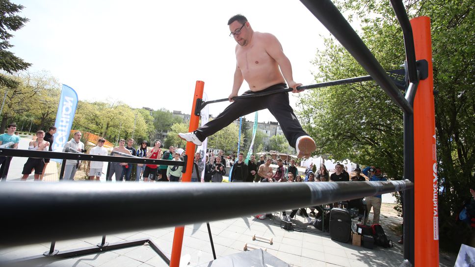 Брейк виртуози, стрийт фитнес, паркур и баскет 3х3 в Ърбан зоната тази неделя