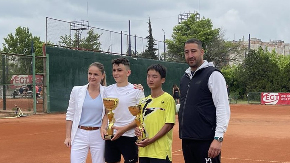 Георги Георгиев спечели турнир на Тенис Европа в Пазарджик