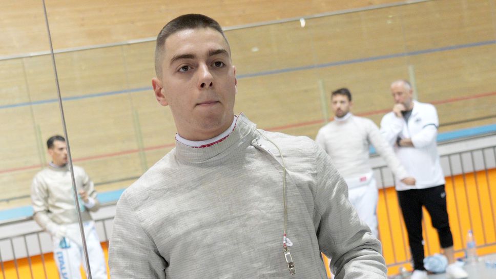 Тодор Стойчев 15-и на сабя на Световната купа по фехтовка в Италия