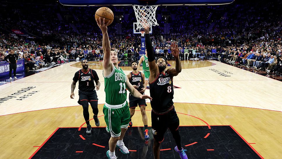 Бостън разгроми Филаделфия, завръщането на Ембийд остана в сянката на мощните Селтикс