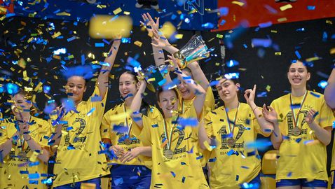 Марица с рекордна 12-а поредна титла след разгром над Левски