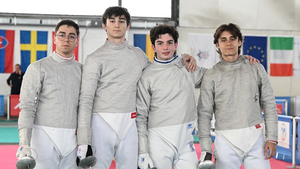Българският отбор е пети на Европейското по фехтовка