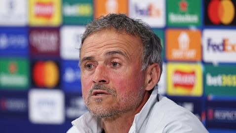 Луис Енрике преди полуфинала: Няма по-добър отбор от Пари Сен Жермен