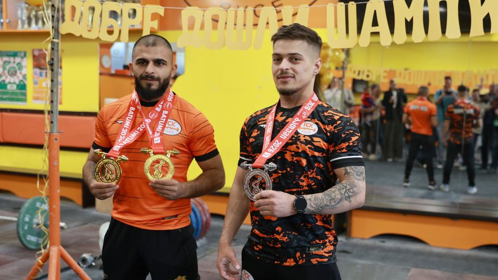 Русе посрещна шесткратния европейски шампион Ангел Русев и "сребърния" Дениз Данев