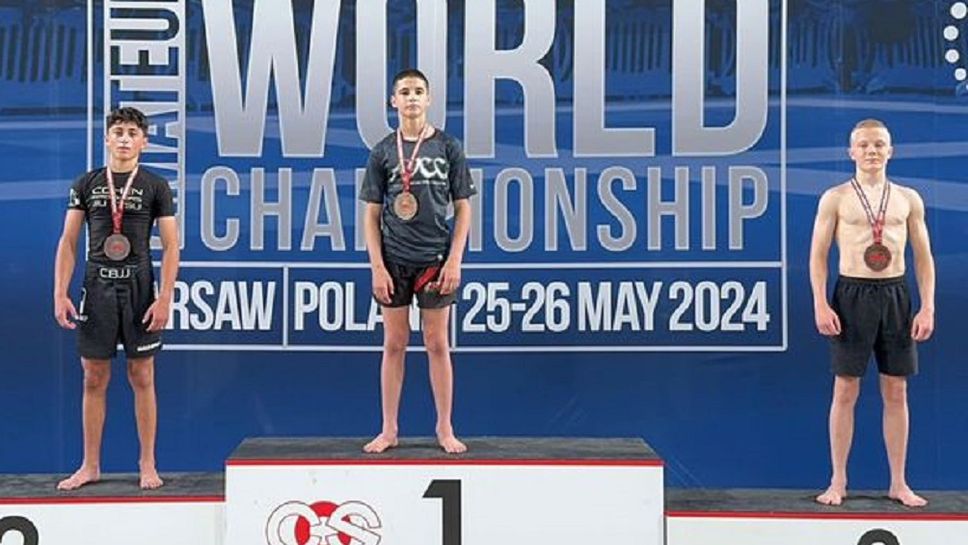 Александър Делчев завоюва световна титла на най-престижното граплинг състезание в света