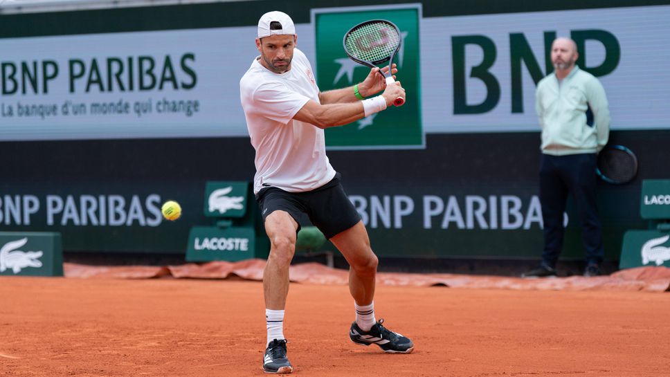 Единственият българин в тенис елита Григор Димитров започва кампанията си