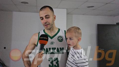 Николай Грозев пред Sportal.bg: Ако спечелим титлата, със сигурност отивам да гледам Везенков за финалите