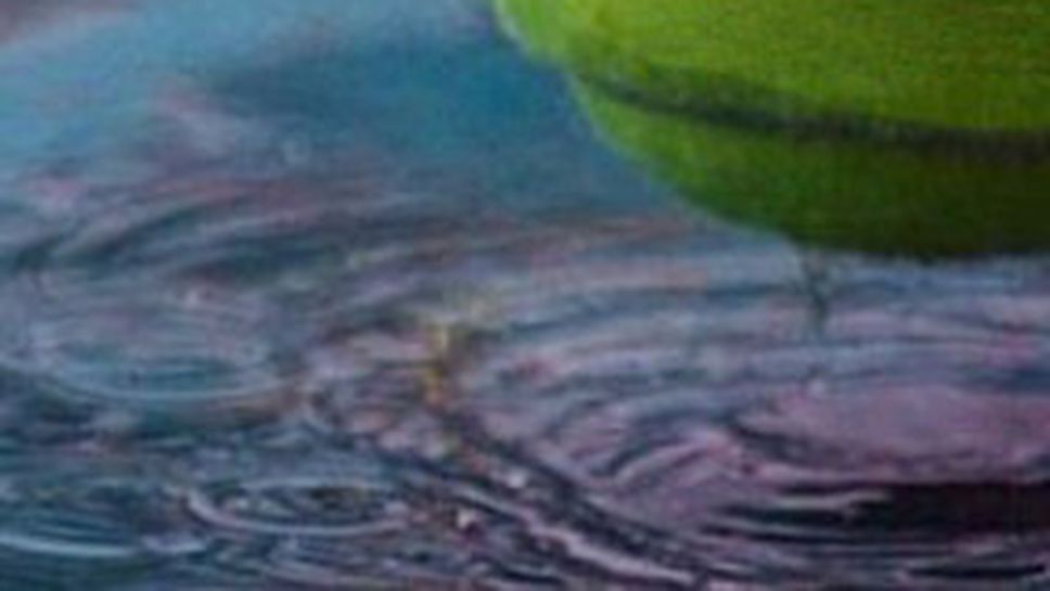 Дъжд отложи мача на България за "Фед къп"