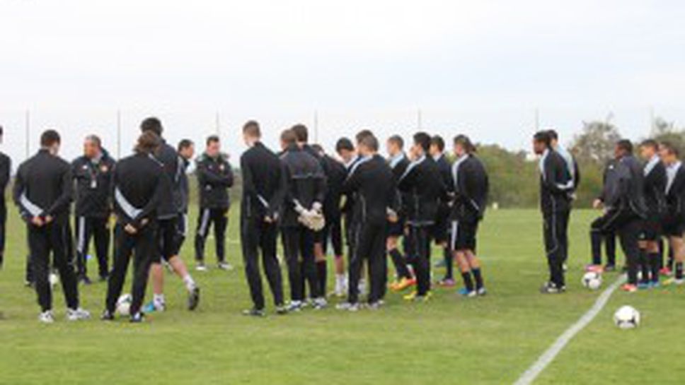 Групата на Ботев (Пд) за мача със "сините"