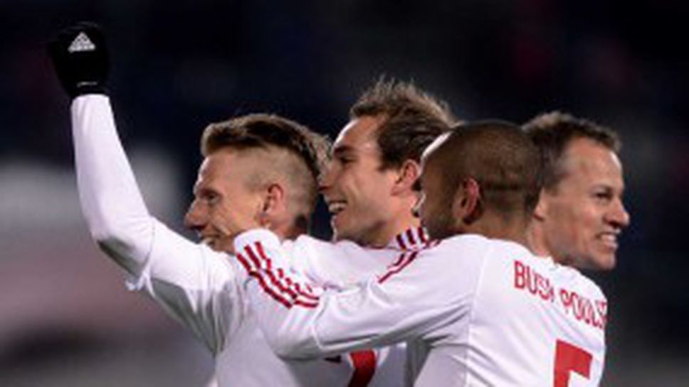 Оптимизъм тресе датчаните преди мача с България