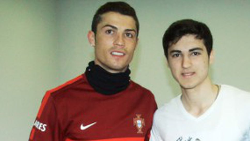 Кристиано зарадва с подарък млад талант от Азербайджан