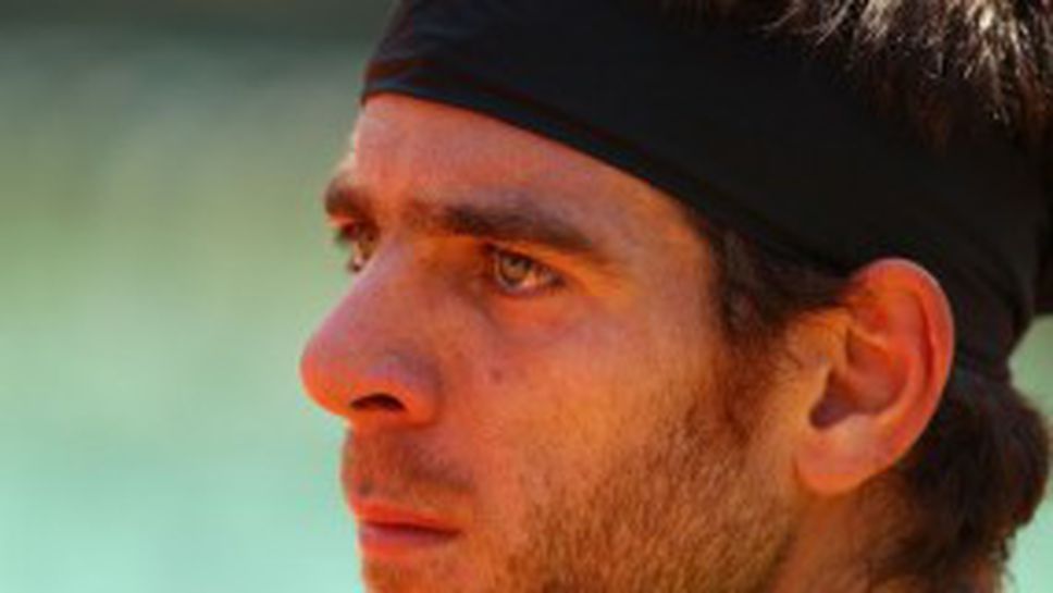 Контузеният Дел Потро започна с победа на "Ролан Гарос"