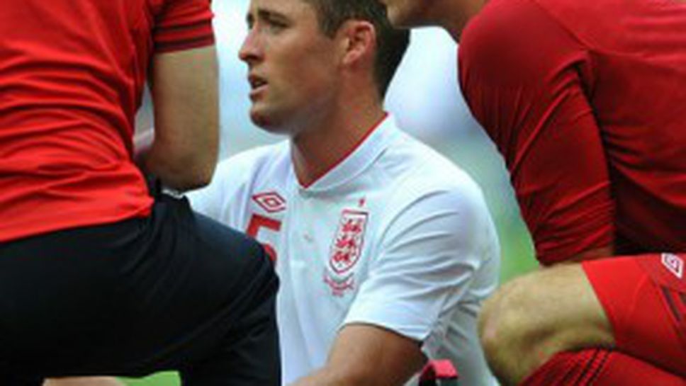 Кошмар за Англия - още един титуляр може да пропусне Евро 2012 (видео)