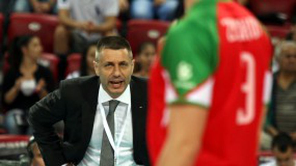 Радо Стойчев: Искаше ми се да стане по-сериозен мач, за да се подготвим по-добре за утре