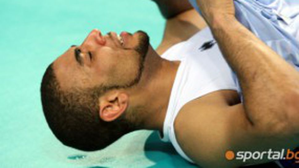 Французите плачат след загубата, Ървин Нгапет най-много