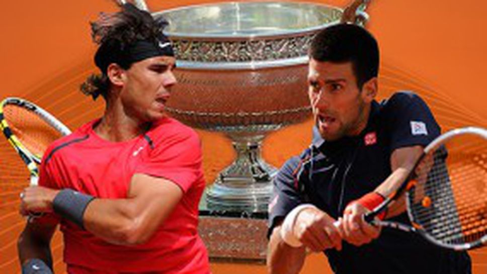 Интригата на "Ролан Гарос" остава: Рафа и Ноле довършват финала в понеделник