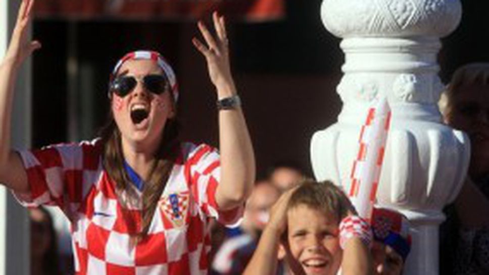 УЕФА глоби Хърватия с 25 000 евро