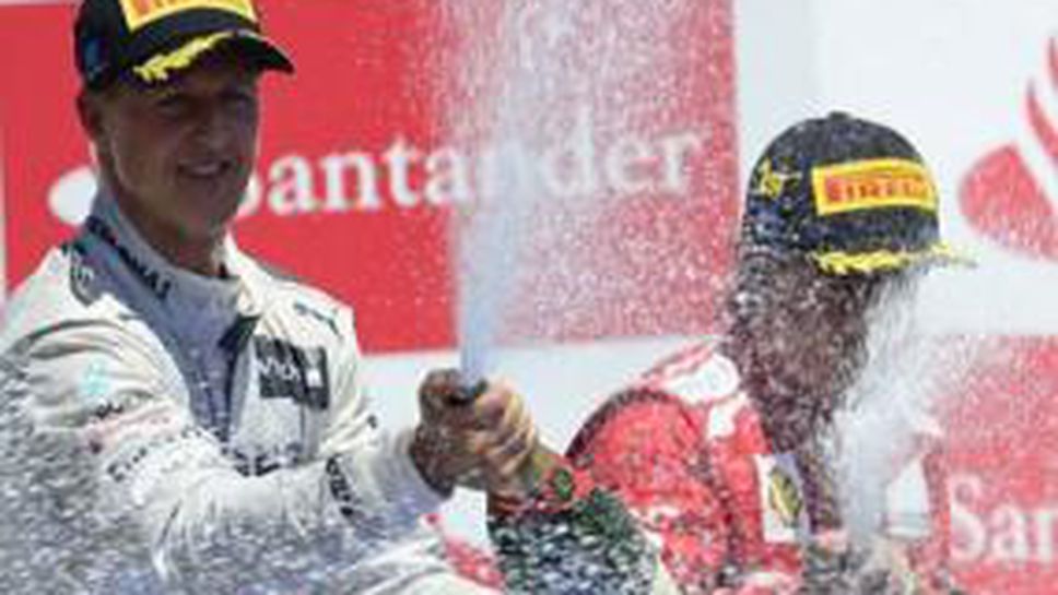 Шумахер: Подиумът е най-добрият начин за отговор на критиките