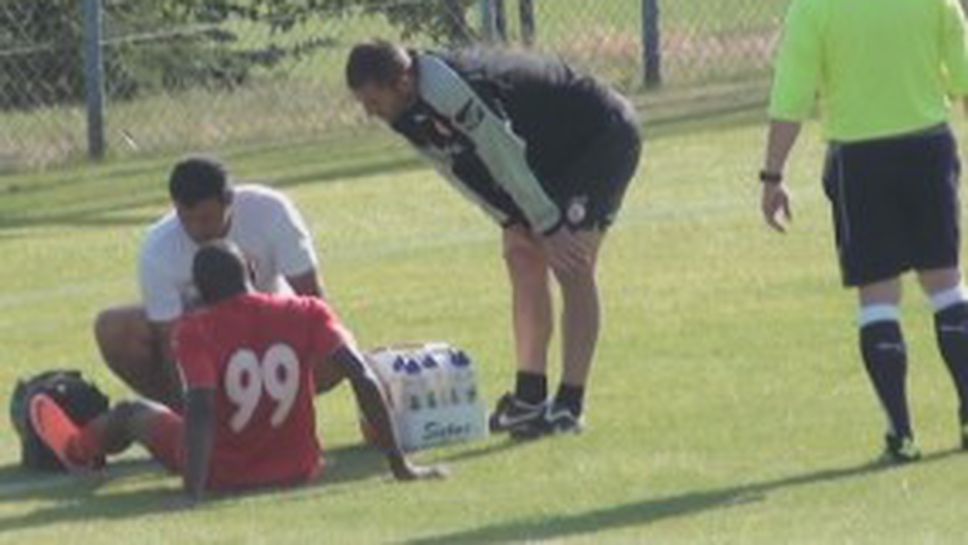 Груби руснаци изнервиха ЦСКА - Присо ги плаши с юмруци и бутонки в лицето