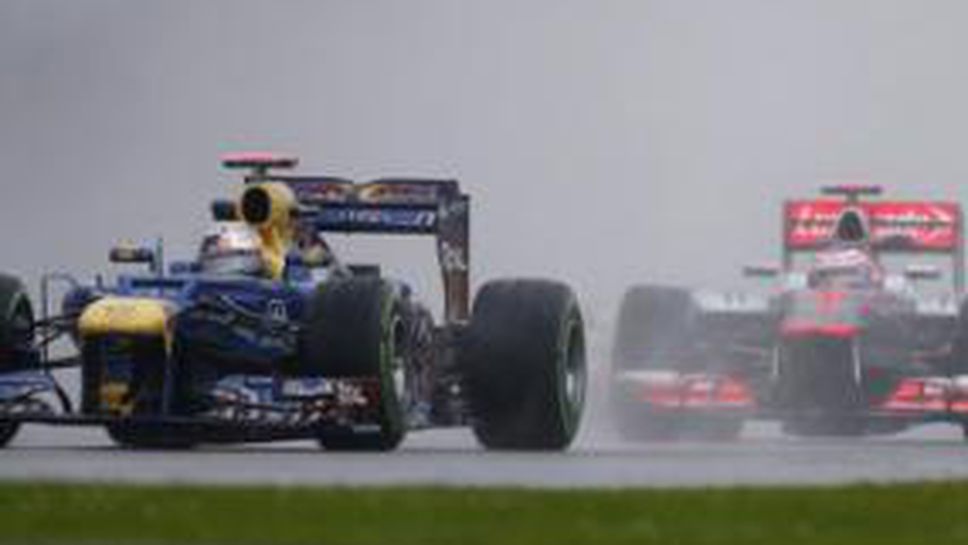 Фетел: Дъждът ще направи битката на "Силвърстоун" лотария