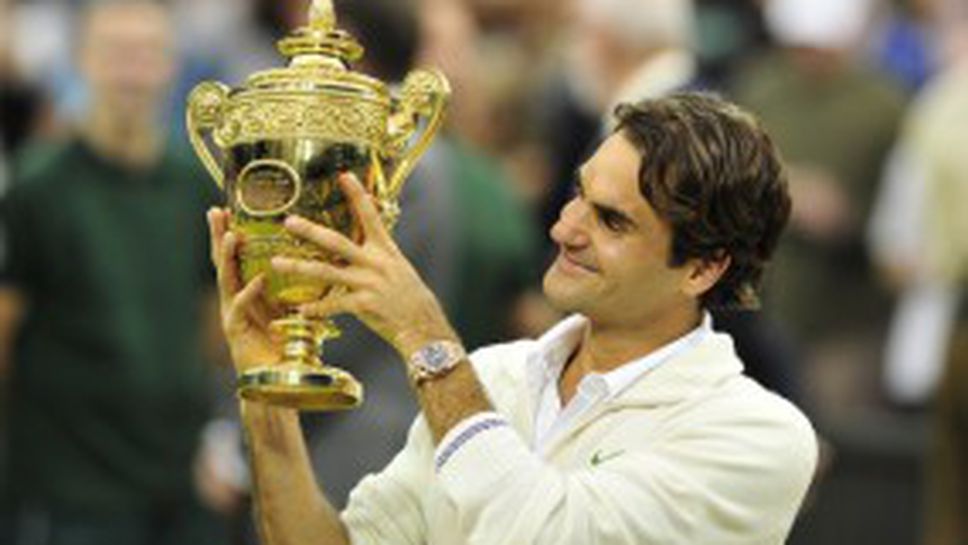 Шампионът Федерер: Приятно е след три години титлата отново да е в ръцете ми