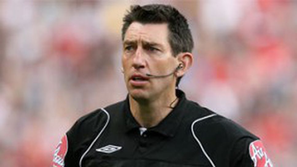 Елитен английски рефер ще свири на ЦСКА в Европа