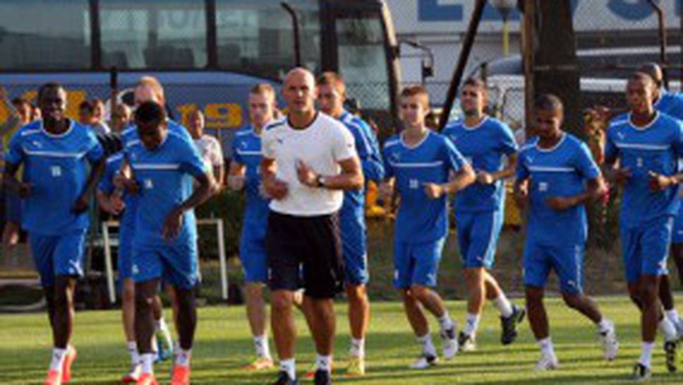 Левски играе контрола с новак в "А" група