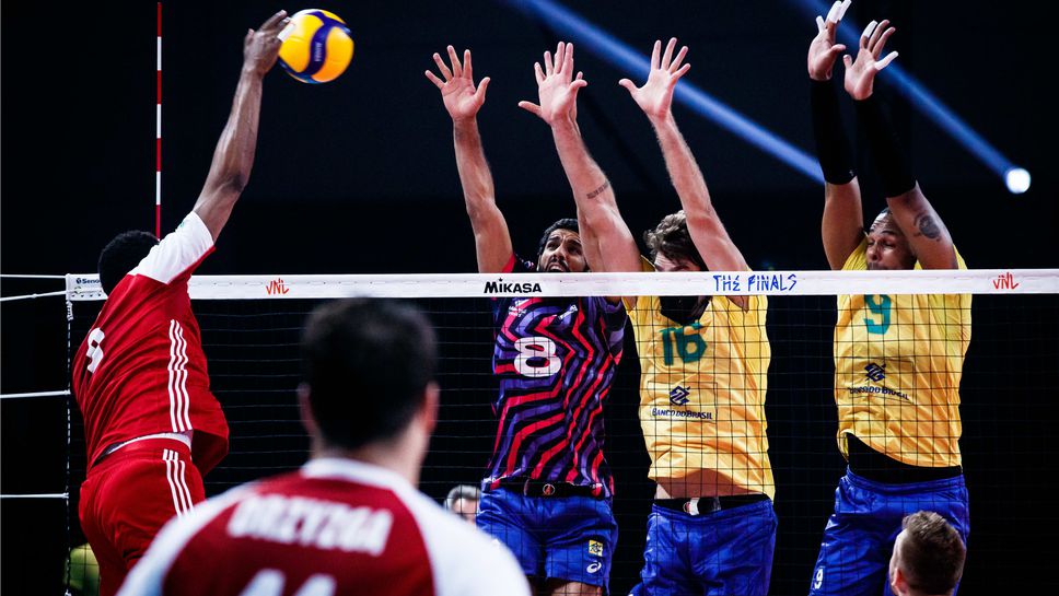 Финал в Лигата на нациите: Бразилия - Полша 3:1