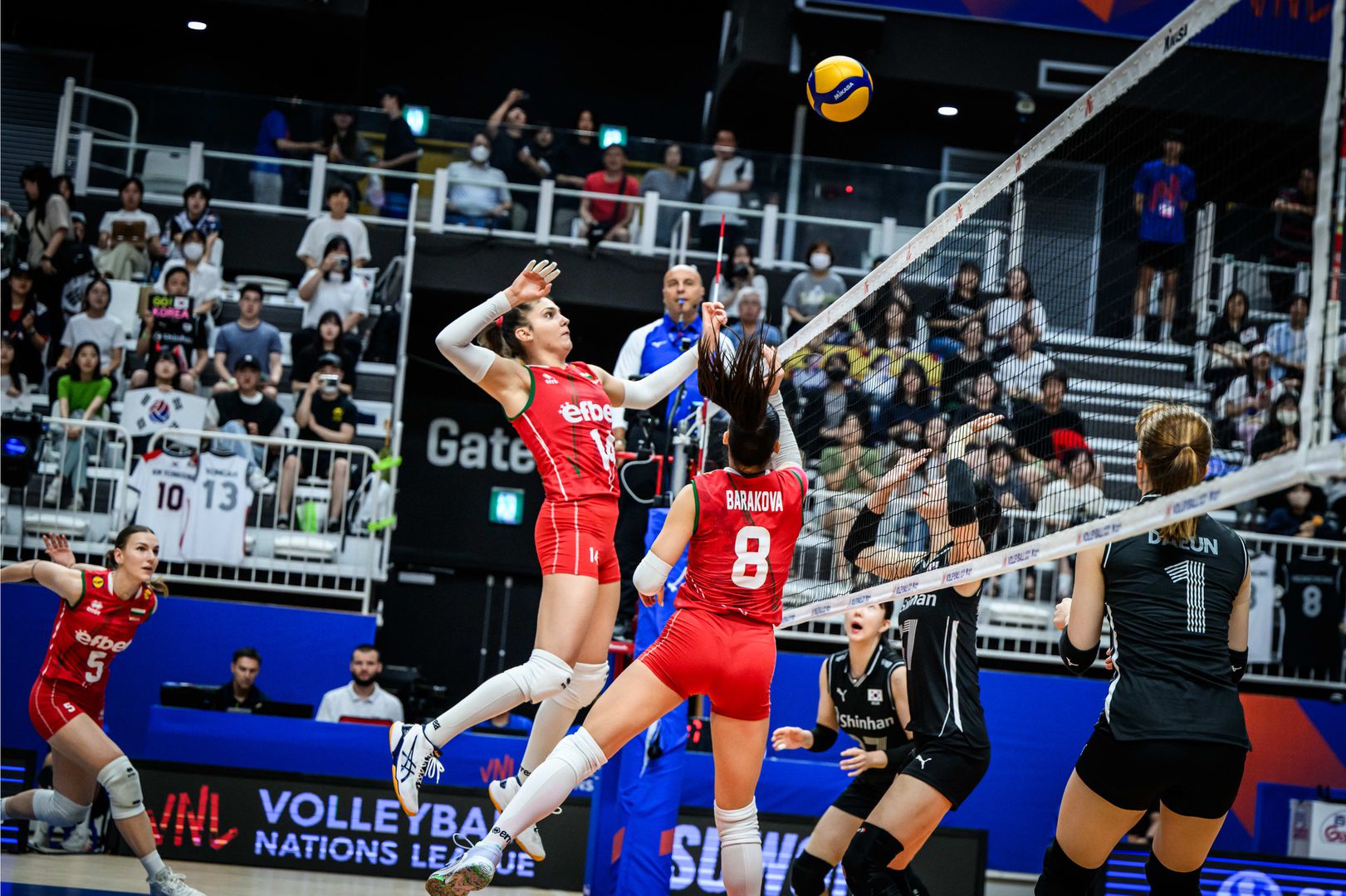 VNL: България -  Република Корея 3:1 🏐