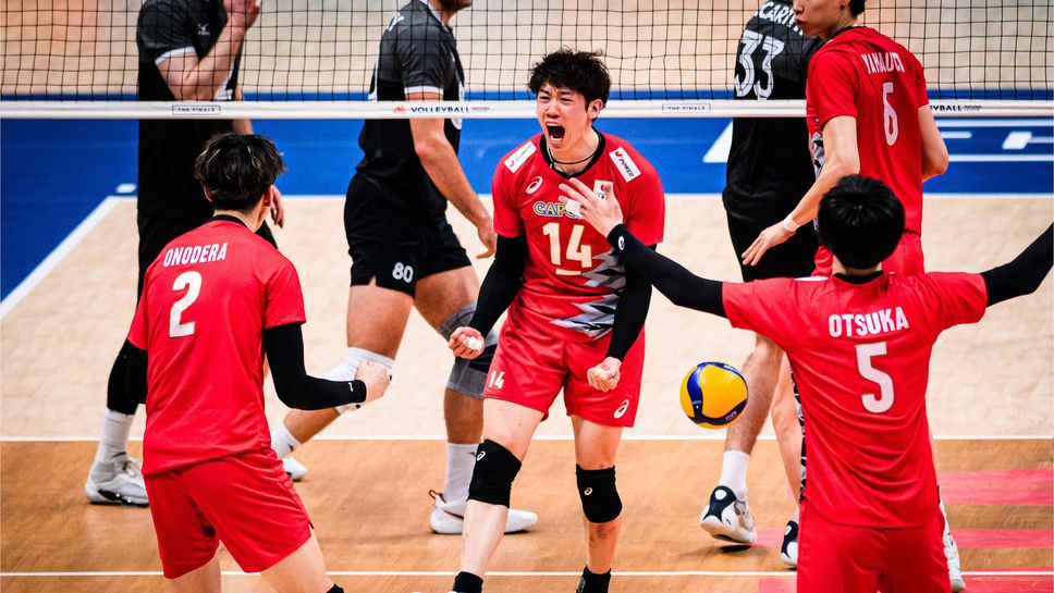 Япония удари Канада и е на полуфинал в Лигата на нациите